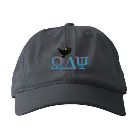 New logo hat, a Charcoal Printed Eco Baseball Cap