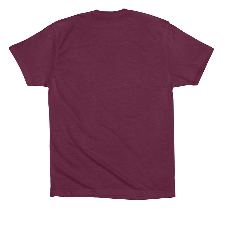 Everybody Counts Or Nobody Counts Fundraiser, a Maroon Premium Cotton Tee (back-view)