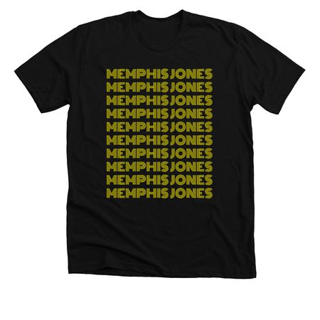 MEMPHIS JONES MERCH, Y?ALL!, a Solid Black Blend Premium Unisex Tee