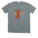Welcome Fall, a Heather Blue Storm Premium Unisex Tee