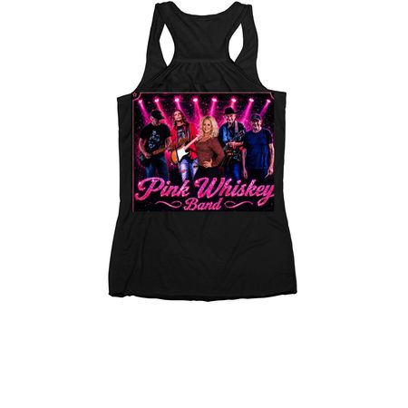 Pink Whiskey Band, a Black Women's Racerback