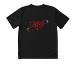 P2P: Origin Drop, a Black Youth Performance Tee (back-view)