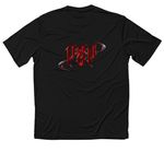 P2P: Origin Drop, a Black Classic Performance Tee (back-view)