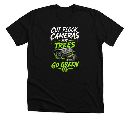 Go Green, a Solid Black Blend Premium Unisex Tee
