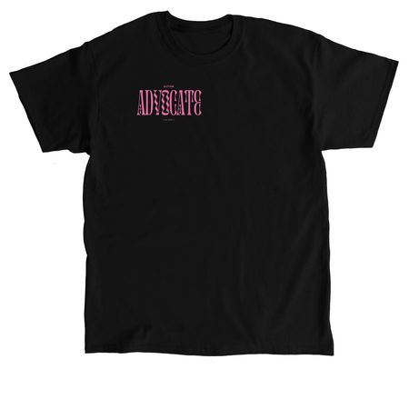 ADVOCATE SHIRT, a Black Classic Unisex Tee