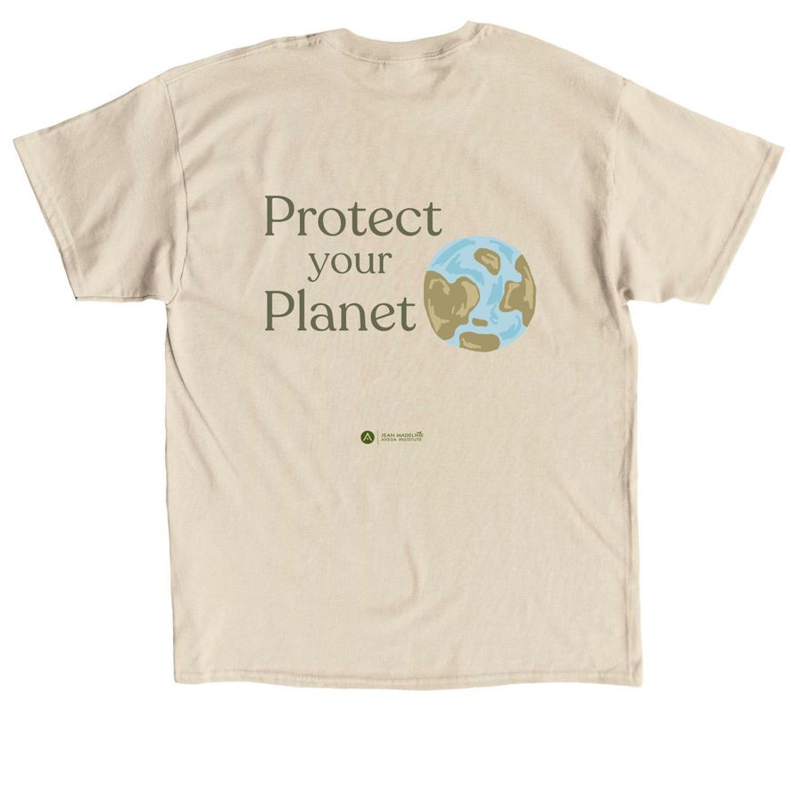 Earth Month!, a Sand Classic Unisex Tee (back-view)