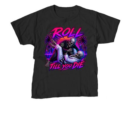 Roll Till You Die Collection, a Black Youth Unisex Tee