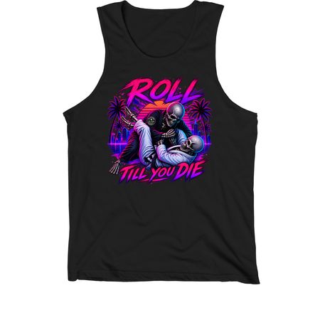 Roll Till You Die Collection, a Black Premium Cotton Tank