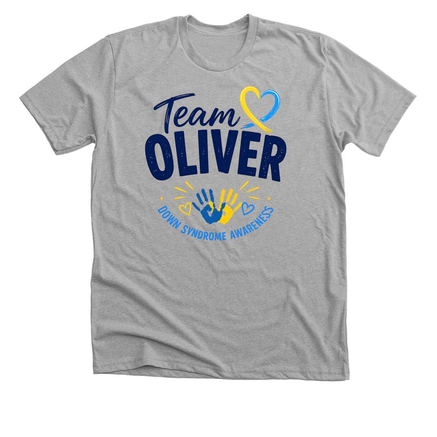 Team Oliver&nbsp;, a Athletic Heather Premium Unisex Tee