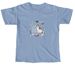 Thrifted Trinkets - Brown Tabby, a Washed Denim Comfort Colors Unisex Tee