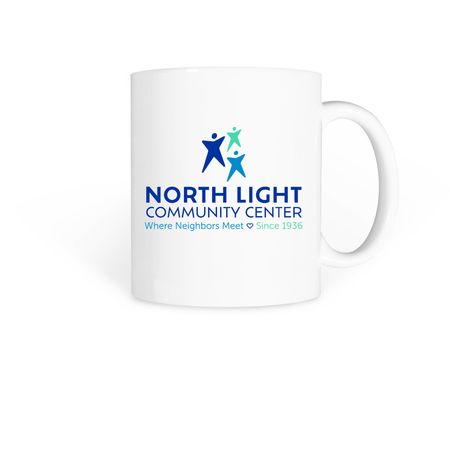 North Light Mug, a White Coffee Mug