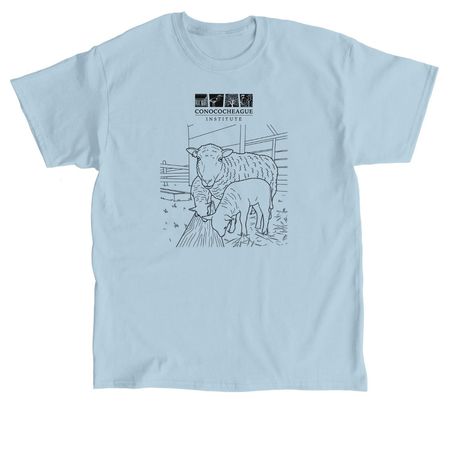 Sheep Supporter at CI, a Light Blue Classic Unisex Tee