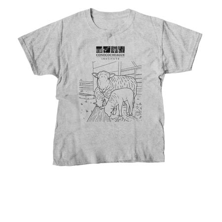 Sheep Supporter at CI, a Sport Grey Youth Unisex Tee