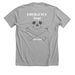 MCG ED Skull and Bones, a Athletic Heather Premium Unisex Tee (back-view)
