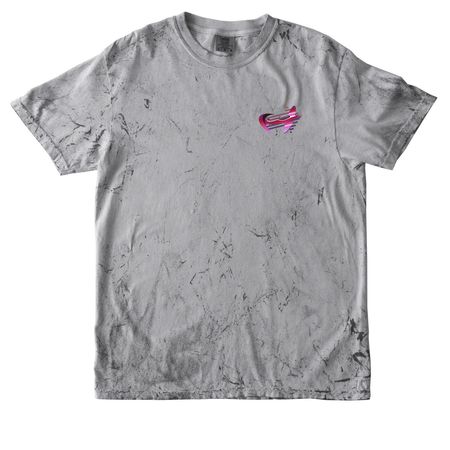 Crystal & Colorblast Tees, a Smoke Comfort Colors Colorblast Tee