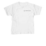 TeamKitties2026, a White Youth Unisex Tee (back-view)