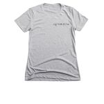 TeamKitties2026, a Dark Heather Grey Women's Slim Fit Tee (back-view)