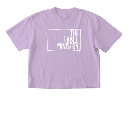 Table Summer Style, a Orchid Comfort Colors Boxy Tee