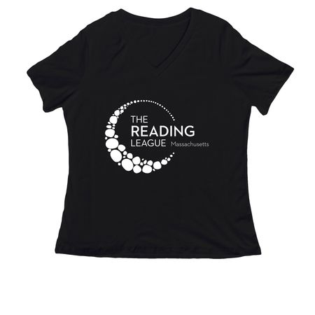 TRL MA Apparel, a Black Women's Relaxed V-Neck Tee