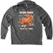 Ember Year of the Fire Horse, a Aluminum Grey Allmade Eco Triblend Hoodie Tee