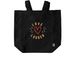 Love Louder Bags, a Black Recycled Cotton Tote Bag