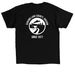 PDSLC Swag, a Black Classic Unisex Tee (back-view)