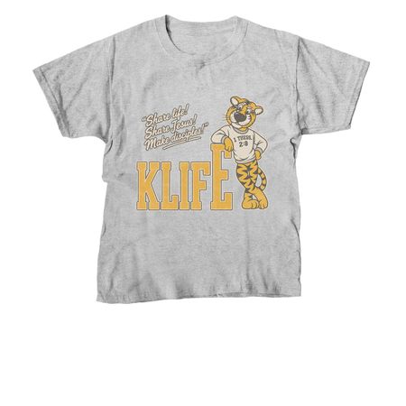 KLIFE Collegiate, a Sport Grey Youth Unisex Tee