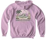 Curiosity Crew Collection&nbsp;, a Light Pink Softstyle Youth Pullover Hoodie (back-view)