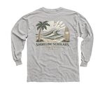 Curiosity Crew Collection&nbsp;, a Sport Grey Youth Long Sleeve Tee (back-view)