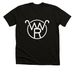 WWRR Brand White, a Solid Black Blend Premium Unisex Tee