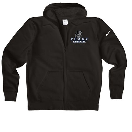 Sport a new look!, a Black Nike Women's Club Fleece Zip Up Hoodie