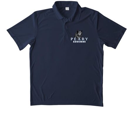 Sport a new look!, a True Navy Unisex Performance Polo