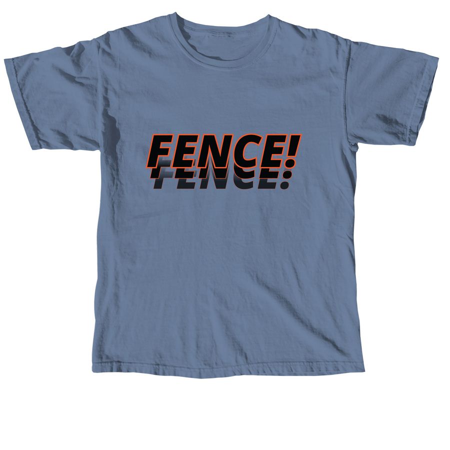 Fence, a Blue Jean Comfort Colors Unisex Tee