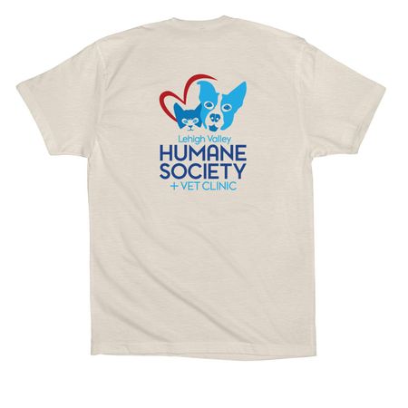 Change Their Future, a Dust Premium Cotton Tee (back-view)