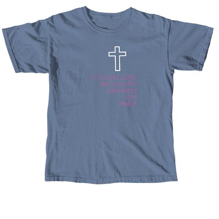 Kindness, a Blue Jean Comfort Colors Unisex Tee