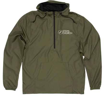 Steps Jacket, a Army Quarter-Zip Windbreaker