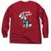 Party Animal, a Cardinal Red Classic Long Sleeve Tee