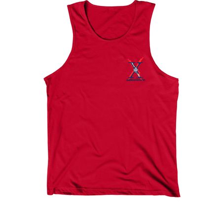 10 year anniversary shirt, a Red Premium Cotton Tank