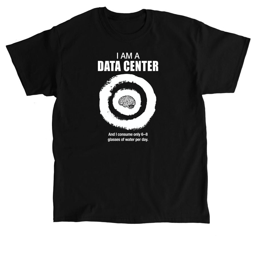 Data Center Awareness, a Black Classic Unisex Tee