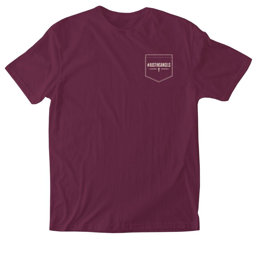 Austin's Angels, a Maroon Softstyle Cotton Tee