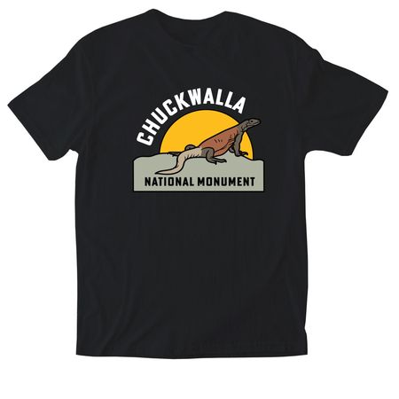 Chuckwalla National Monument, a Black Softstyle Cotton Tee