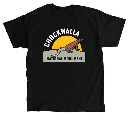 Chuckwalla National Monument, a Black Classic Unisex Tee