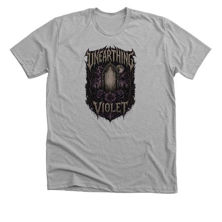 Metal, a Athletic Heather Premium Unisex Tee