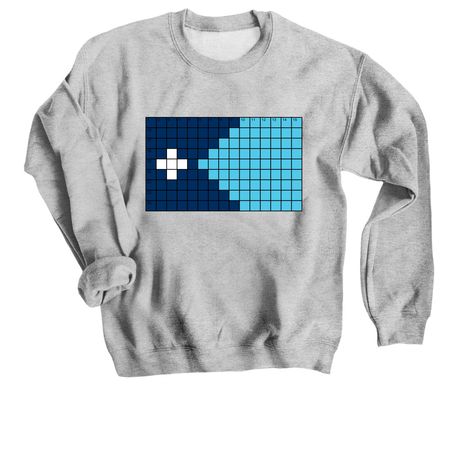 Shirts & Sweatshirts (Big Logo), a Sport Grey Crewneck Sweatshirt