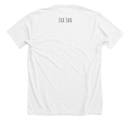 Collectivism&nbsp;, a Solid White Blend Premium Unisex Tee (back-view)