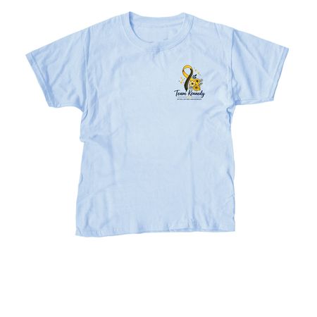 Team Kennedy&nbsp;, a Light Blue Youth Unisex Tee