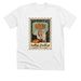 Jaffa Orange Stamp, a Solid White Blend Premium Unisex Tee