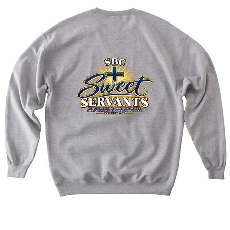 SBC Sweet Servants, a Sport Grey Softstyle Crewneck Sweatshirt