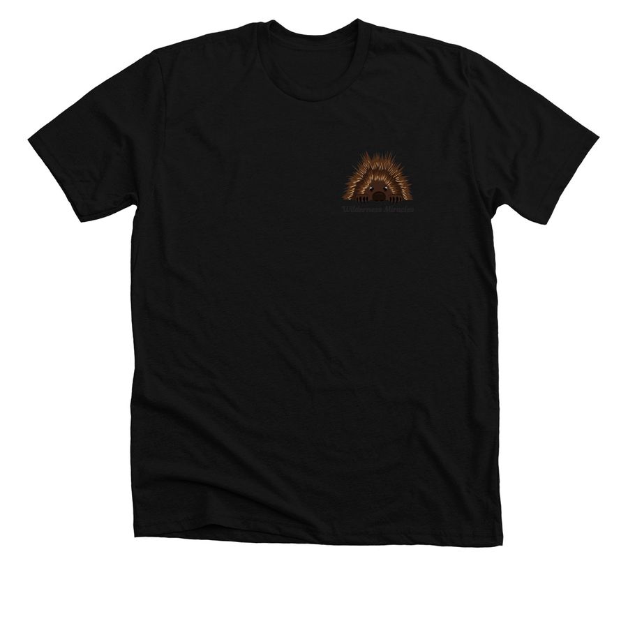 Going Retro Wilderness Miracles&nbsp;, a Solid Black Blend Premium Unisex Tee