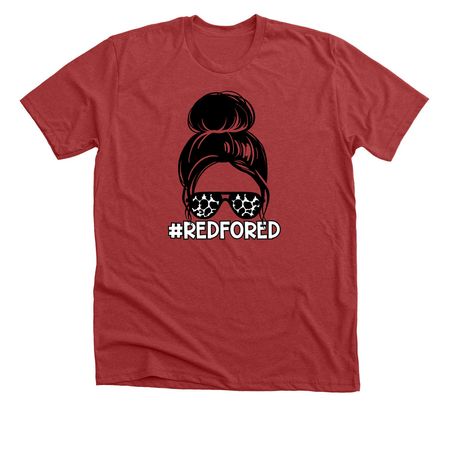 Girl6, a Heather Canvas Red Premium Unisex Tee